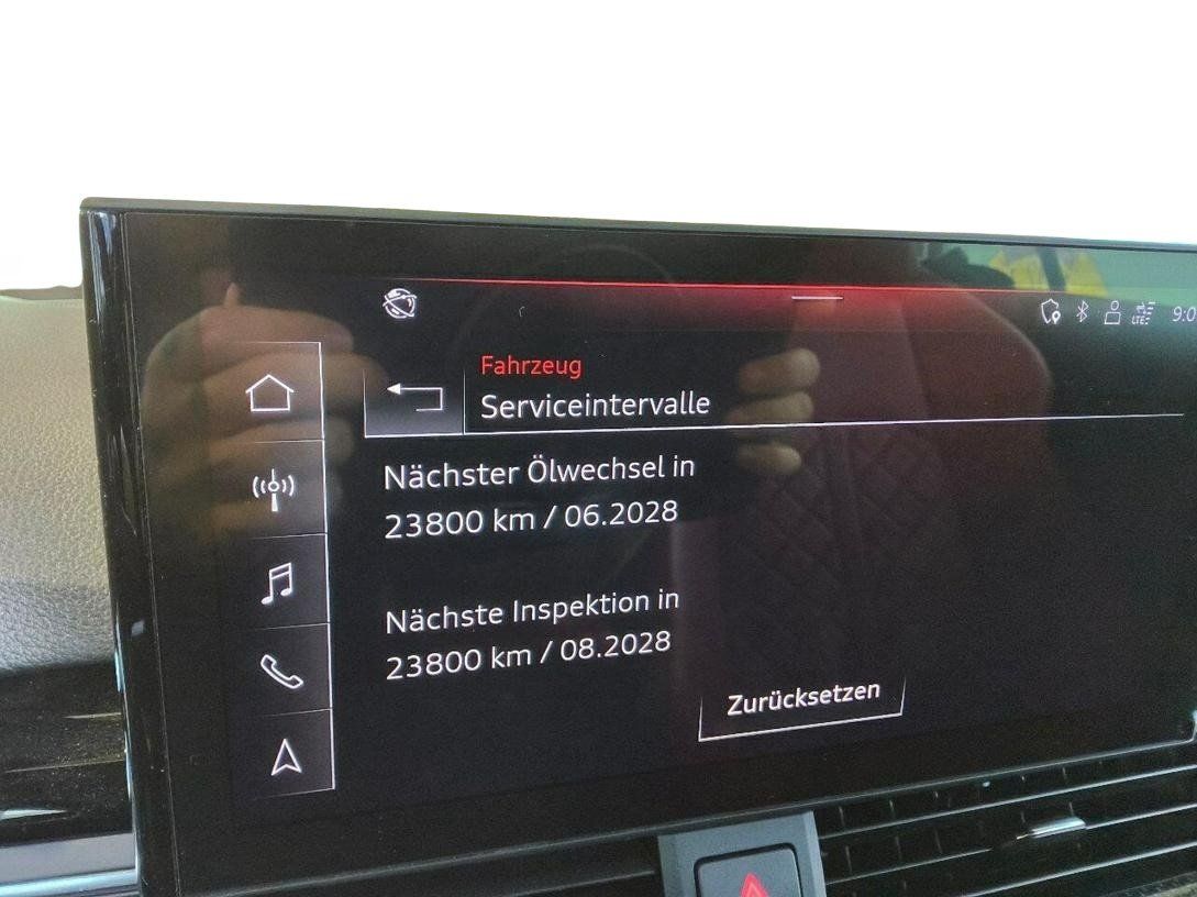Audi S5 2024 г. Чёрный, пробег 36408 км