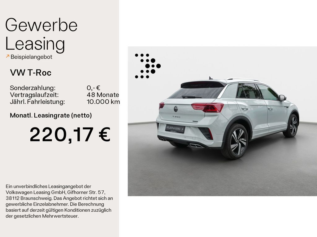 Volkswagen T-Roc 2023 г. Белый, пробег 59450 км