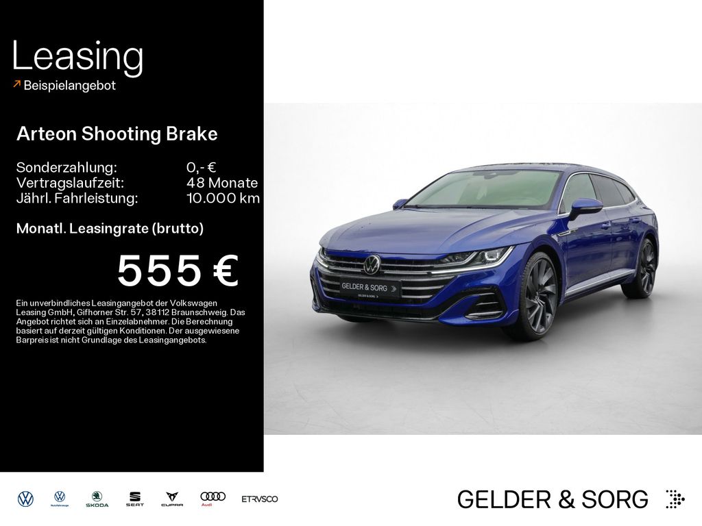 Volkswagen Arteon 2022 г. Синий, пробег 49575 км