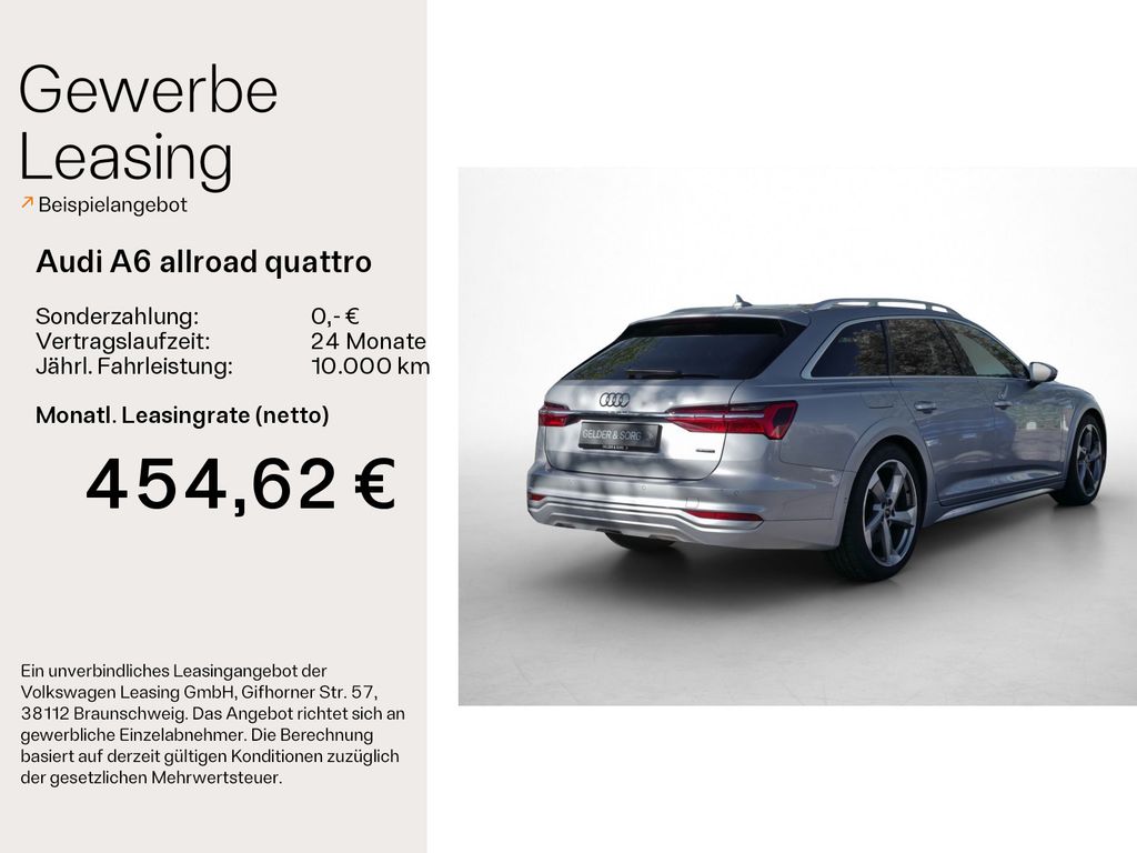 Audi A6 2023 г. Серебристый, пробег 44960 км