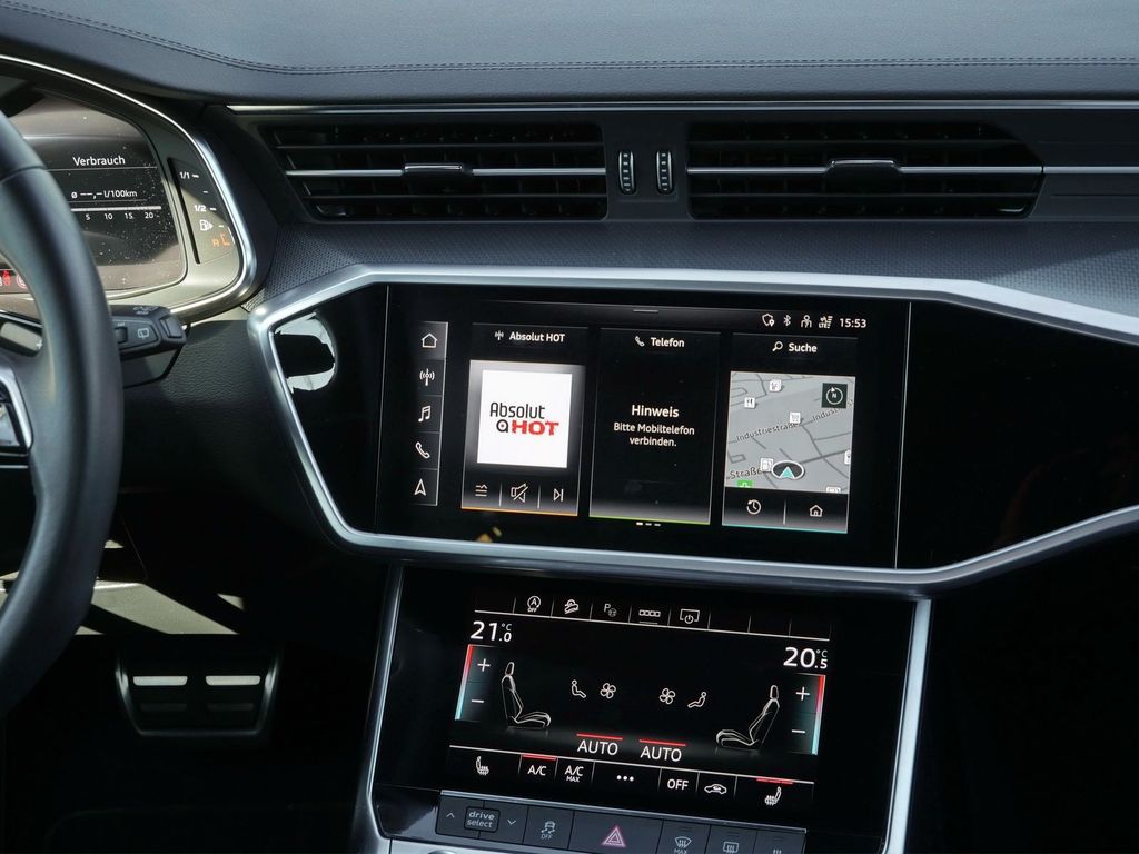 Audi A6 2023 г. Серебристый, пробег 44960 км