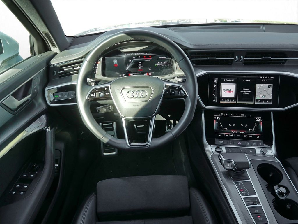 Audi A6 2023 г. Серебристый, пробег 44960 км