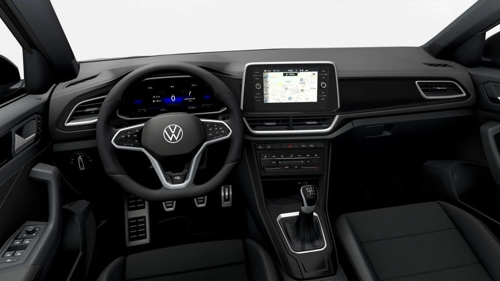 Volkswagen T-Roc 2023 г. Чёрный, пробег 51430 км