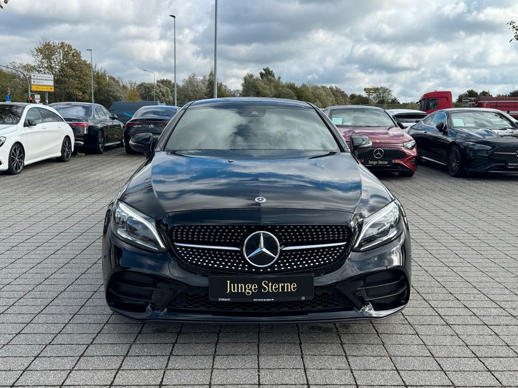 Mercedes-Benz C 220 2022 г. Чёрный, пробег 46722 км