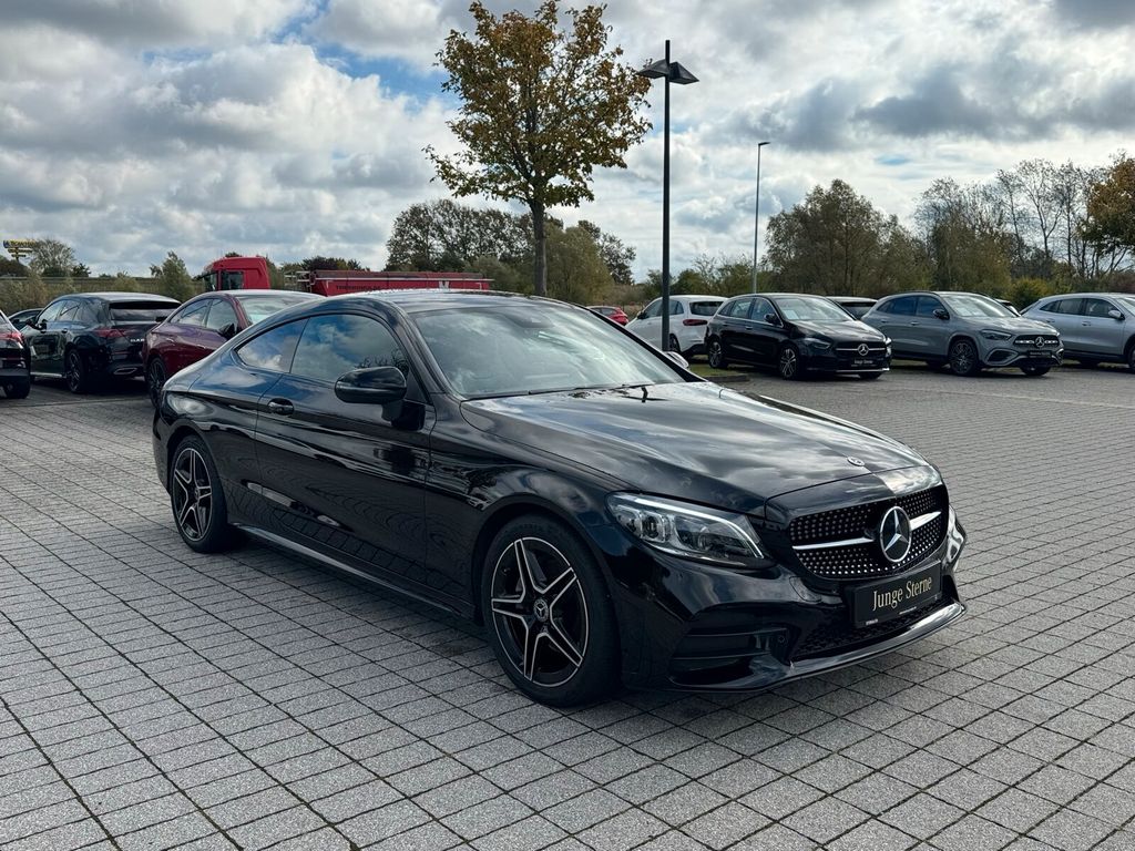 Mercedes-Benz C 220 2022 г. Чёрный, пробег 46722 км