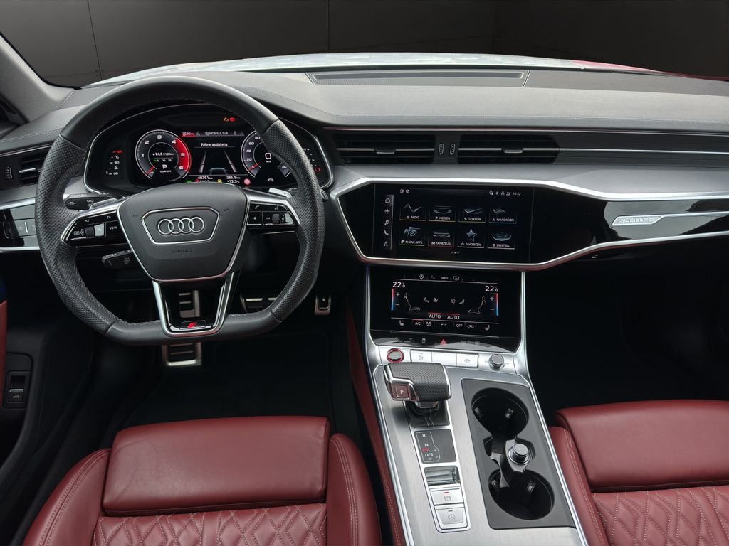 Audi S6 2023 г. Белый, пробег 48758 км