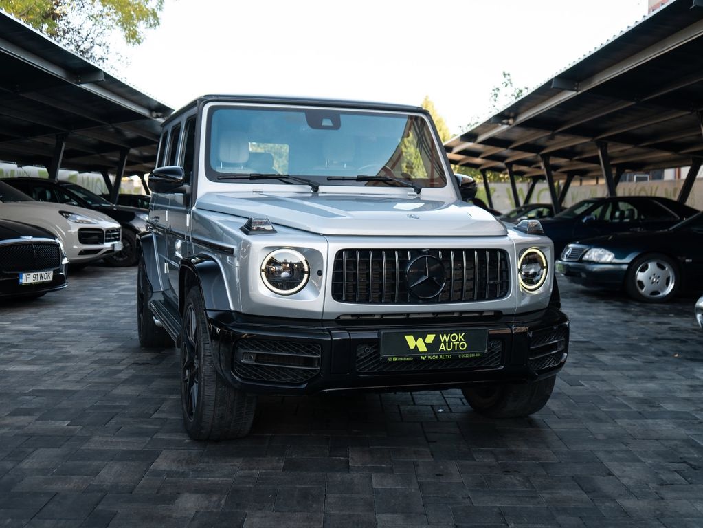 Mercedes-Benz G 63 AMG 2021 г. Серебристый, пробег 48507 км