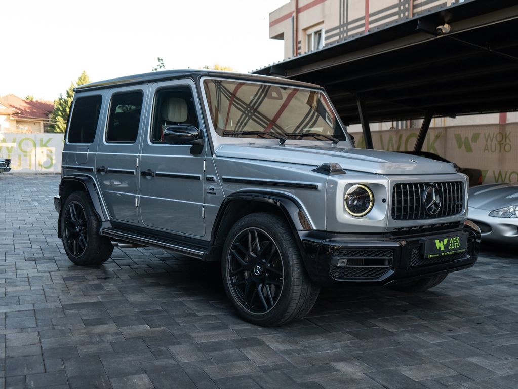 Mercedes-Benz G 63 AMG 2021 г. Серебристый, пробег 48507 км