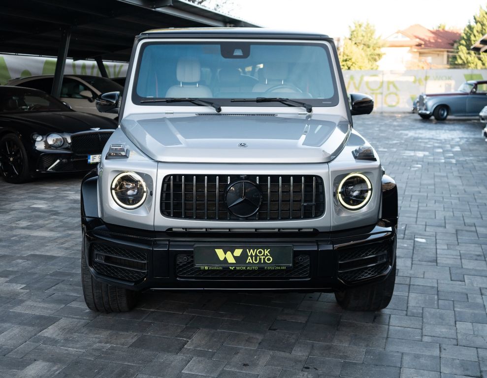 Mercedes-Benz G 63 AMG 2021 г. Серебристый, пробег 48507 км