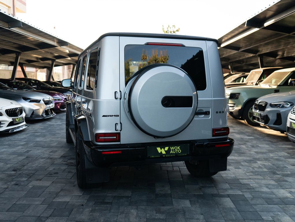 Mercedes-Benz G 63 AMG 2021 г. Серебристый, пробег 48507 км