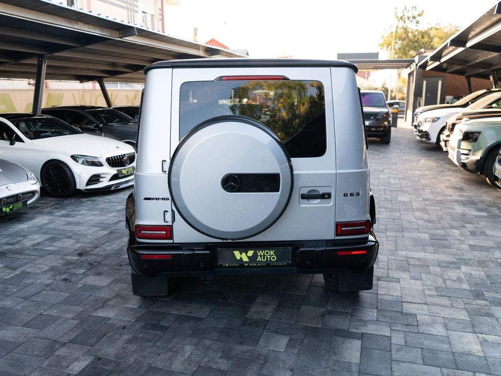 Mercedes-Benz G 63 AMG 2021 г. Серебристый, пробег 48507 км