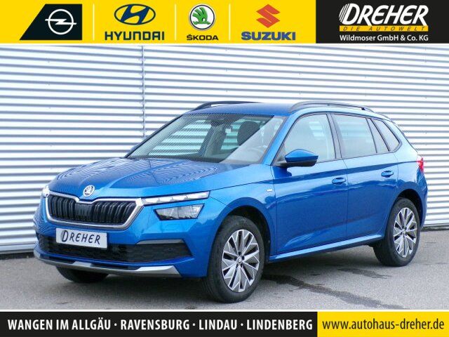 Skoda Kamiq 2022 г. Синий, пробег 48577 км