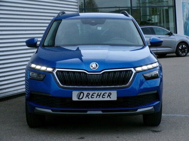 Skoda Kamiq 2022 г. Синий, пробег 48577 км