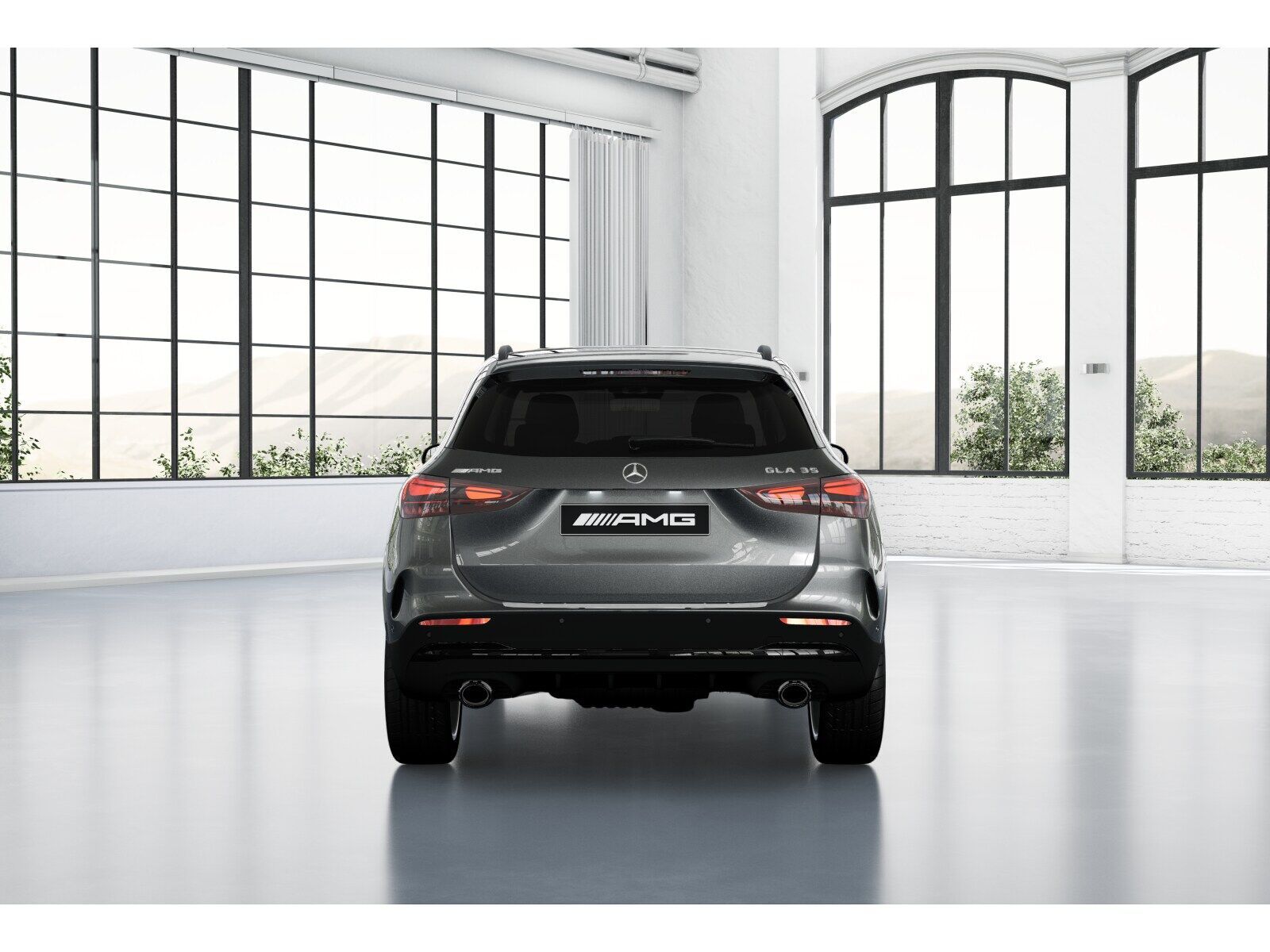 Mercedes-Benz GLA 35 AMG 2025 г. Серый, пробег 3670 км