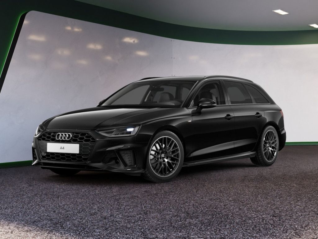 Audi A4 2023 г. Чёрный, пробег 51736 км