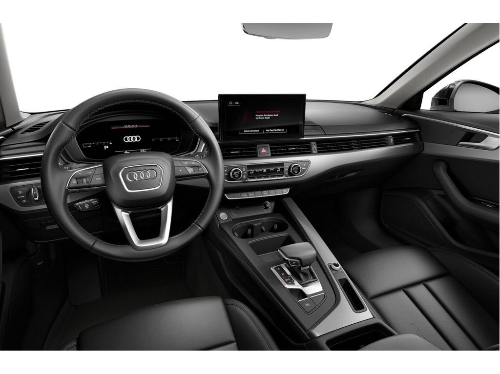 Audi A4 2023 г. Чёрный, пробег 51736 км