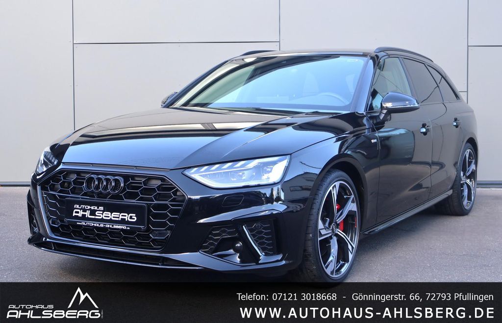 Audi A4 2023 г. Чёрный, пробег 50000 км