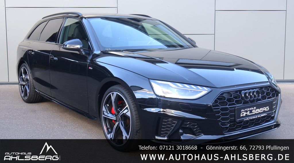 Audi A4 2023 г. Чёрный, пробег 50000 км