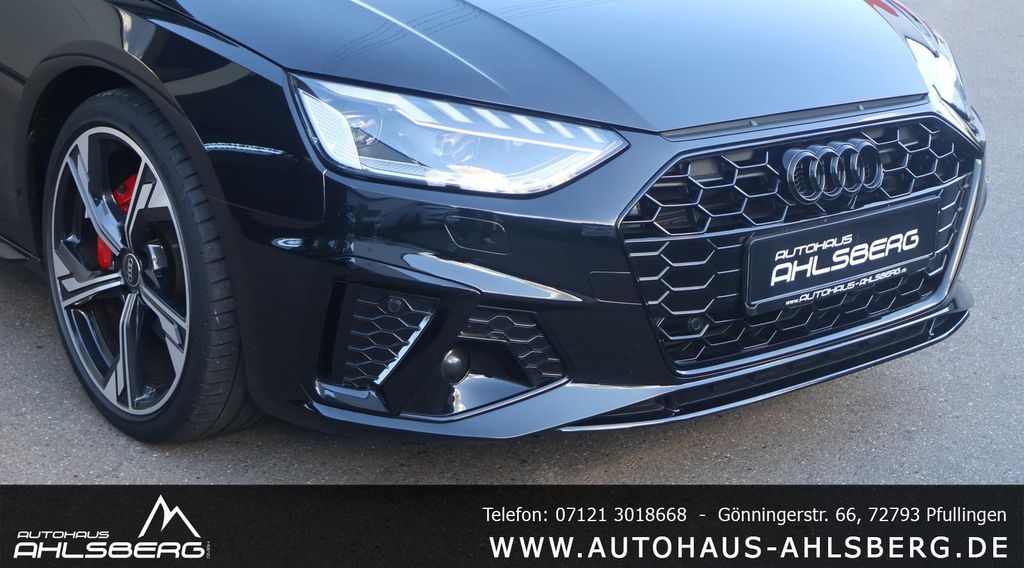 Audi A4 2023 г. Чёрный, пробег 50000 км