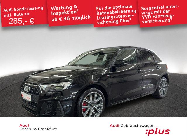 Audi A1 2023 г. Чёрный, пробег 58875 км