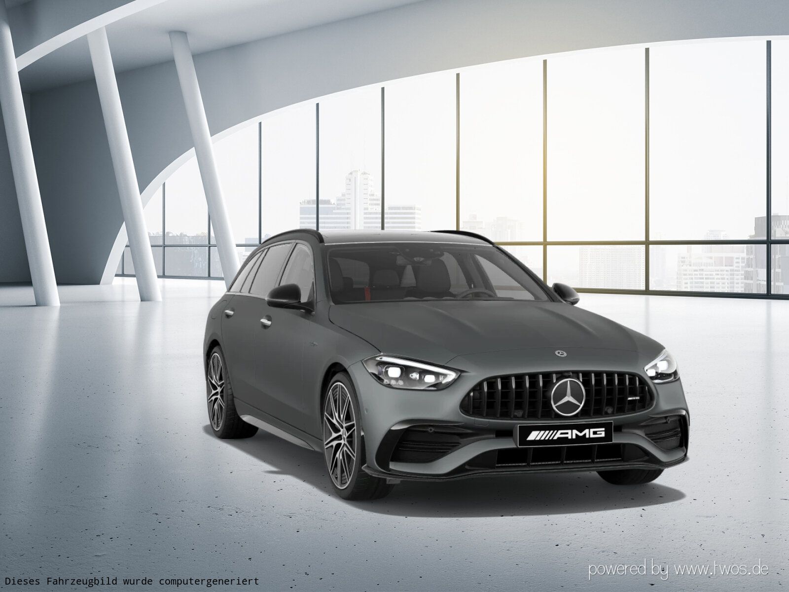 Mercedes-Benz C 43 AMG 2023 г. Серый, пробег 57504 км