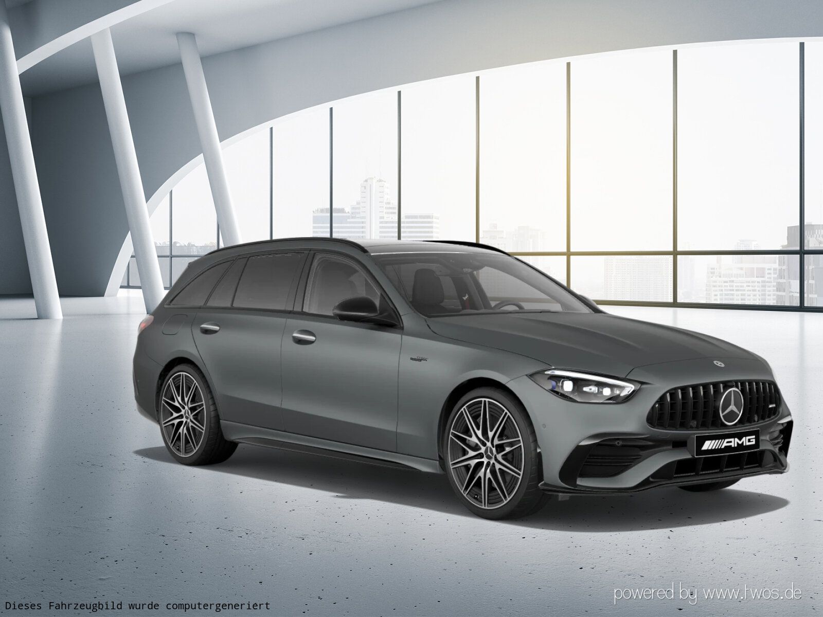 Mercedes-Benz C 43 AMG 2023 г. Серый, пробег 57504 км