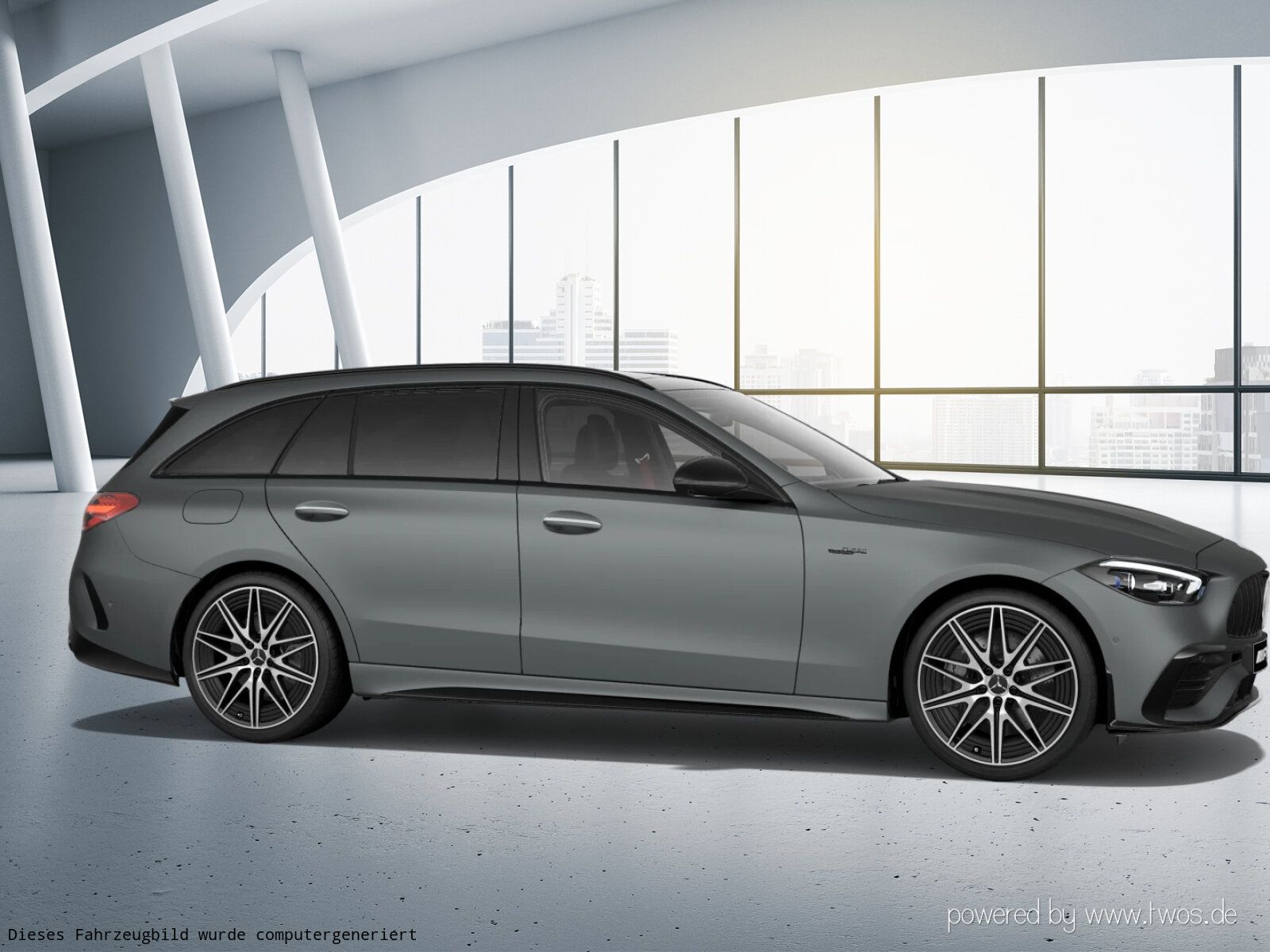 Mercedes-Benz C 43 AMG 2023 г. Серый, пробег 57504 км