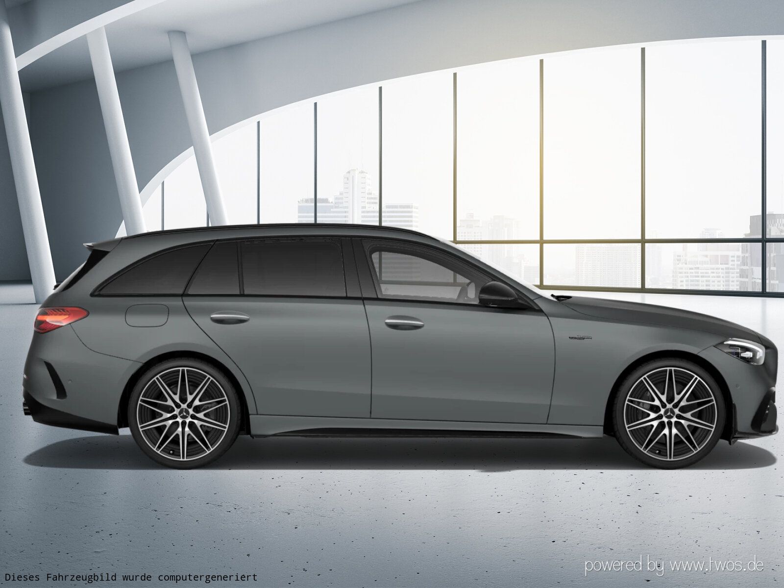 Mercedes-Benz C 43 AMG 2023 г. Серый, пробег 57504 км