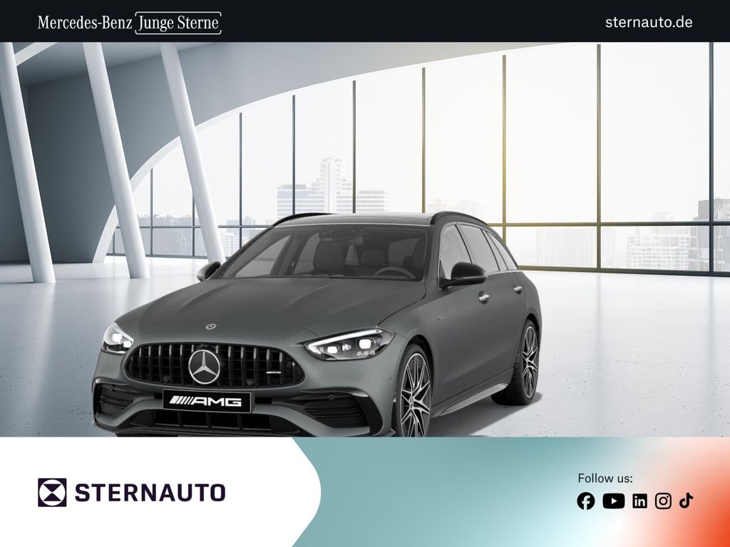 Mercedes-Benz C 43 AMG 2023 г. Серый, пробег 57504 км