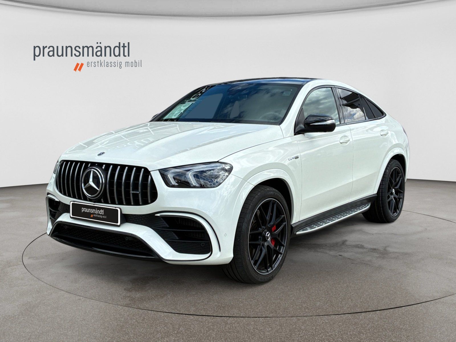 Mercedes-Benz GLE 63 AMG 2022 г. Белый, пробег 27650 км