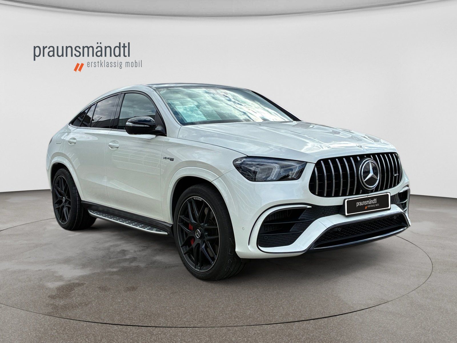 Mercedes-Benz GLE 63 AMG 2022 г. Белый, пробег 27650 км