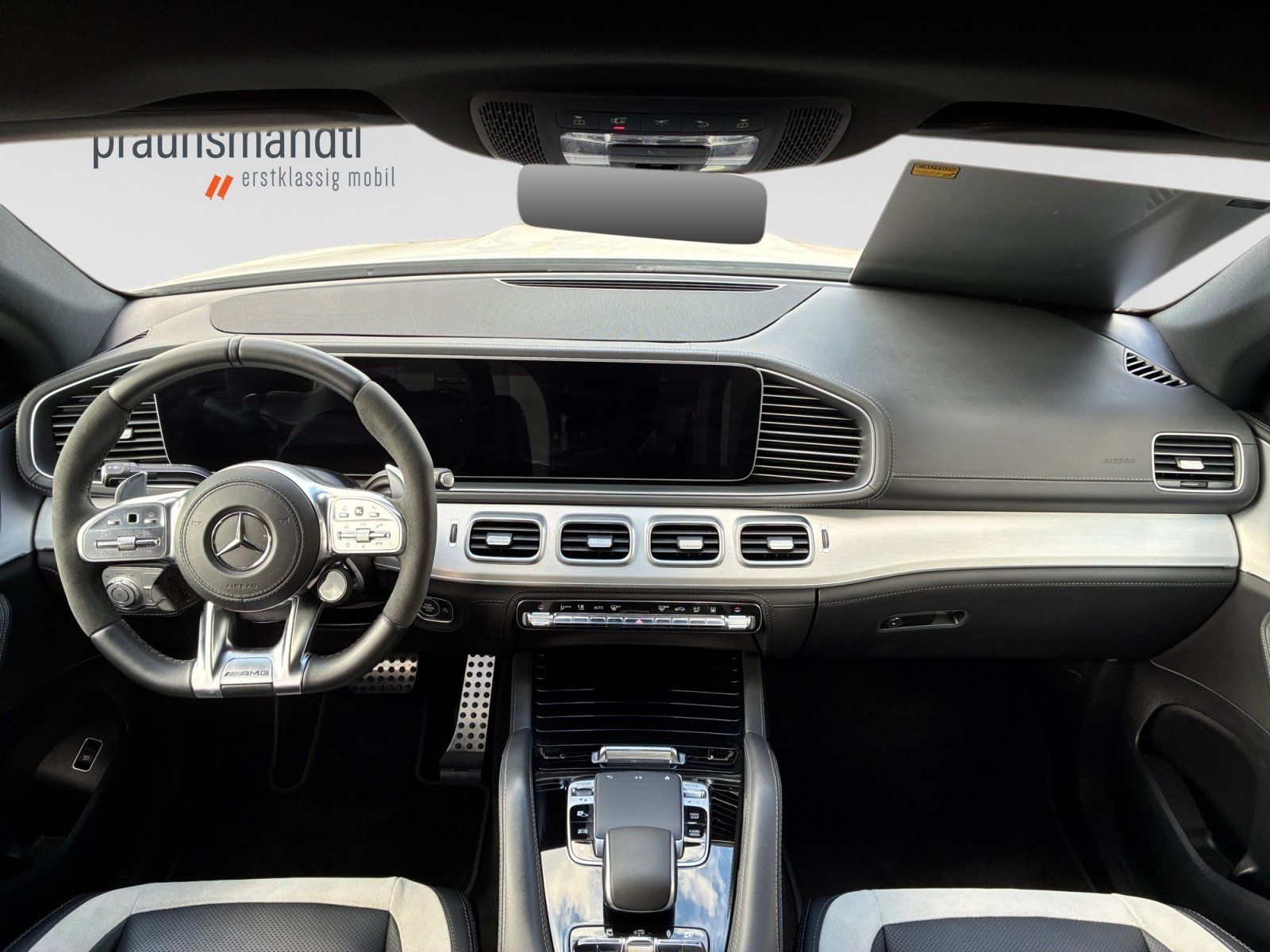 Mercedes-Benz GLE 63 AMG 2022 г. Белый, пробег 27650 км