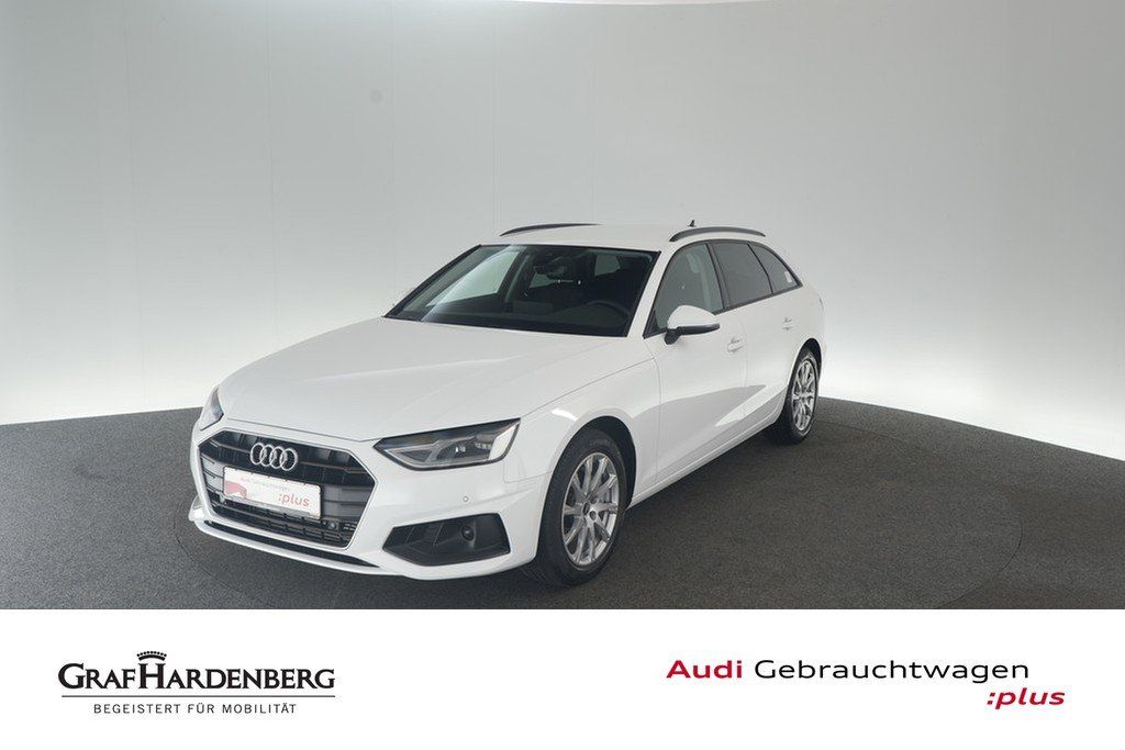 Audi A4 2023 г. Белый, пробег 35300 км