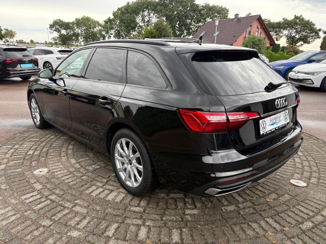 Audi A4 2023 г. Чёрный, пробег 41524 км