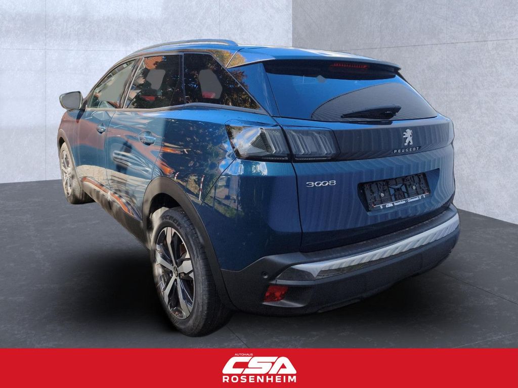 Peugeot 3008 2021 г. Синий, пробег 51849 км