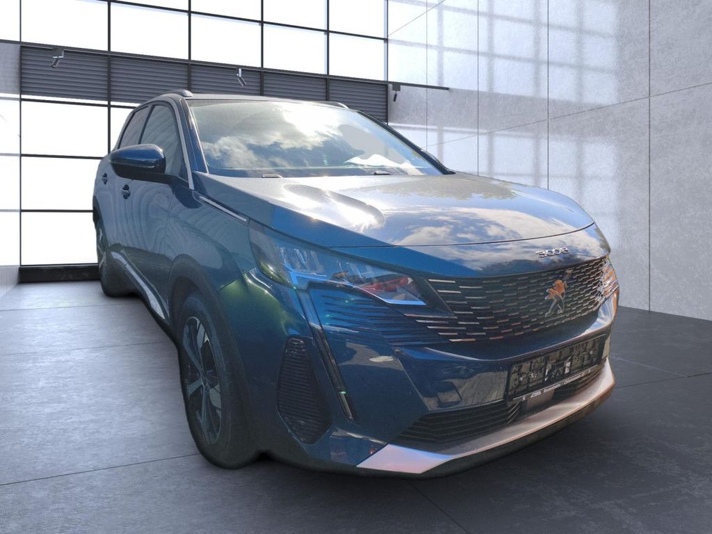 Peugeot 3008 2021 г. Синий, пробег 51849 км