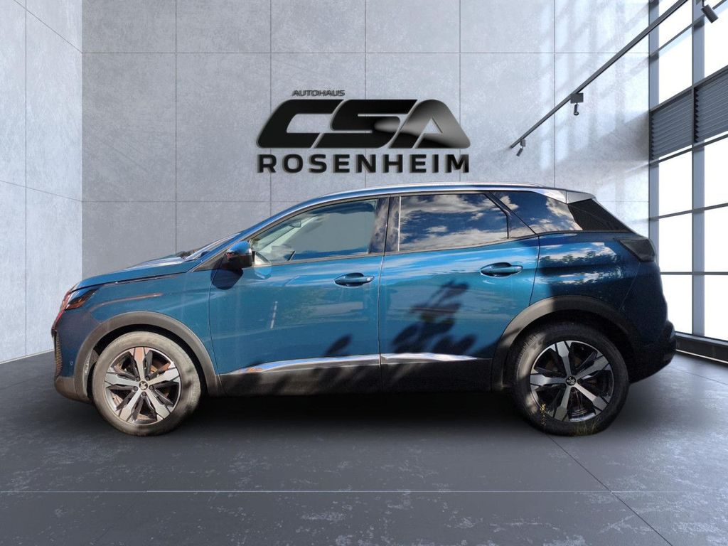 Peugeot 3008 2021 г. Синий, пробег 51849 км