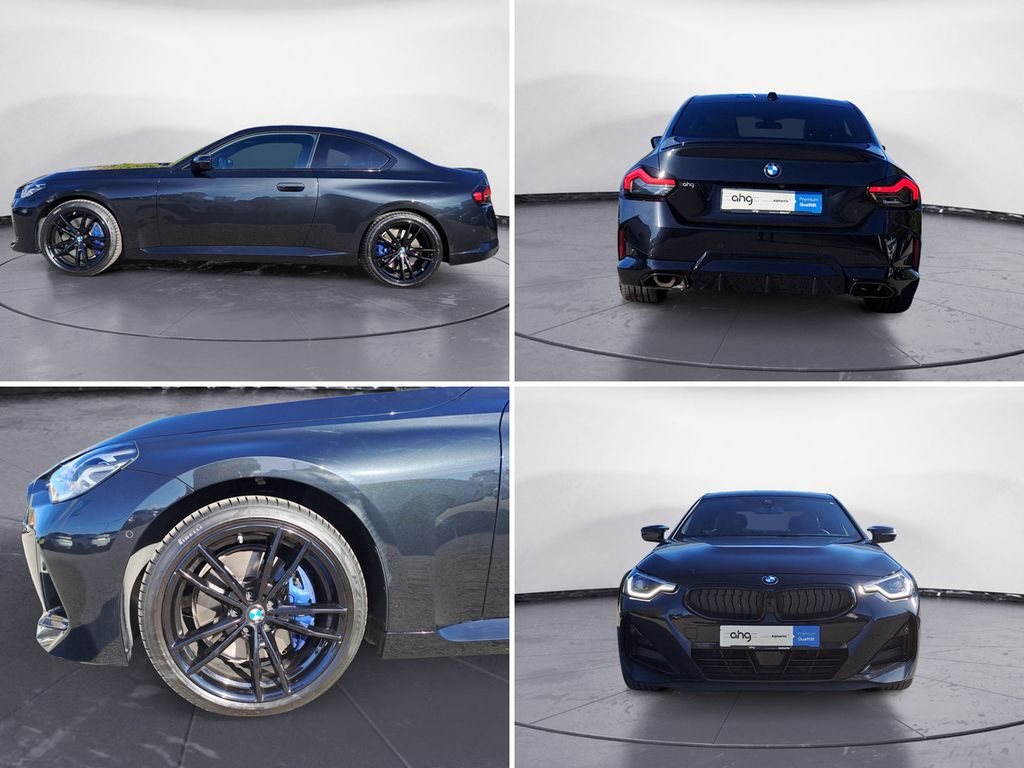 BMW M240I 2023 г. Чёрный, пробег 38341 км