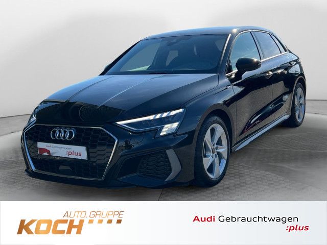 Audi A3 2023 г. Чёрный, пробег 22000 км