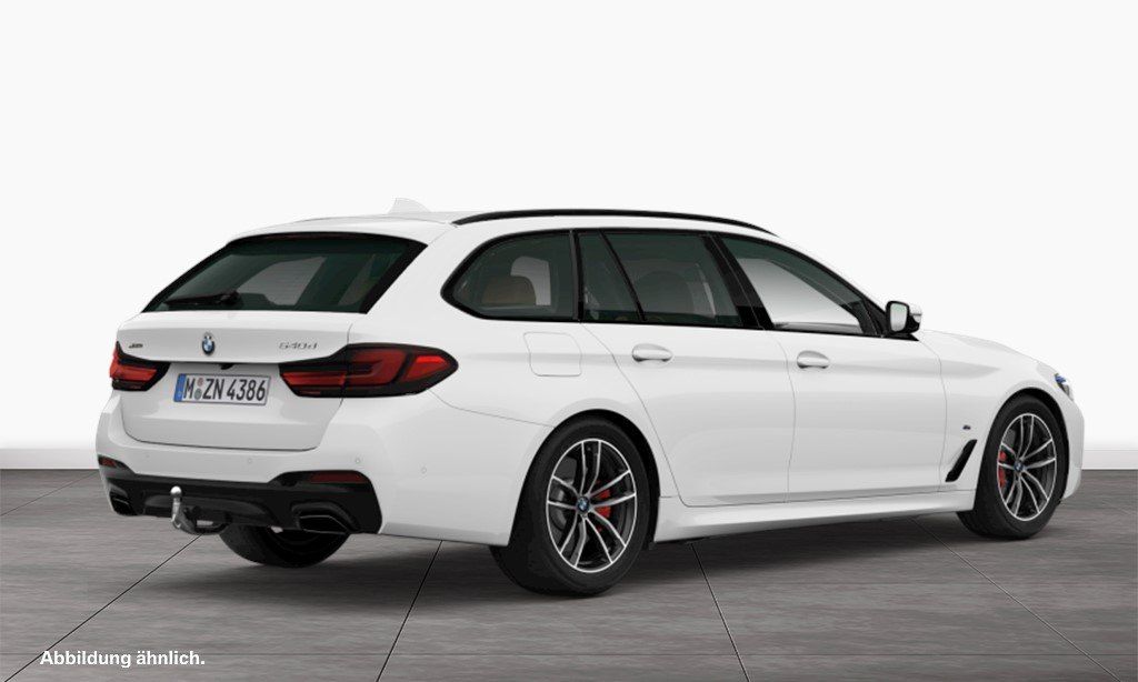 BMW 540 2023 г. Белый, пробег 44959 км