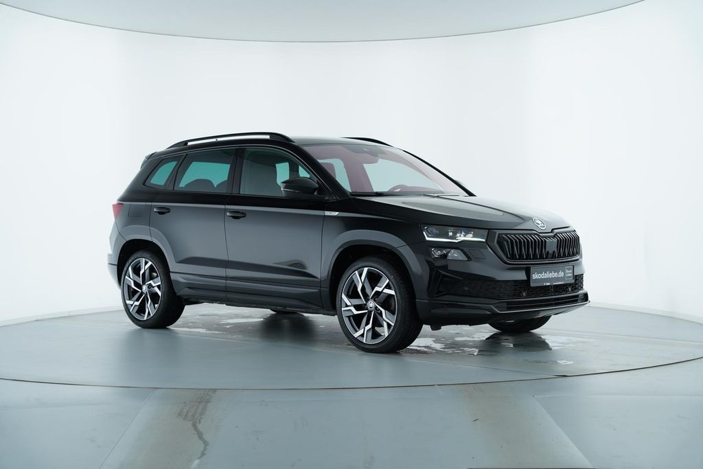 Skoda Karoq 2024 г. Чёрный, пробег 41781 км