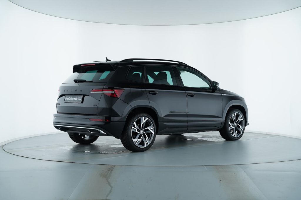 Skoda Karoq 2024 г. Чёрный, пробег 41781 км