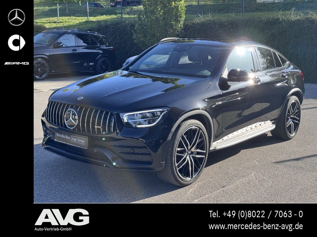 Mercedes-Benz GLC 43 AMG 2023 г. Чёрный, пробег 40000 км