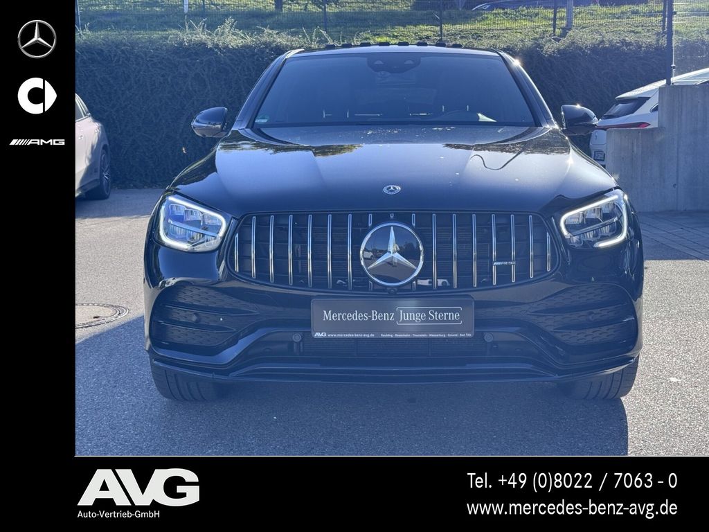 Mercedes-Benz GLC 43 AMG 2023 г. Чёрный, пробег 40000 км