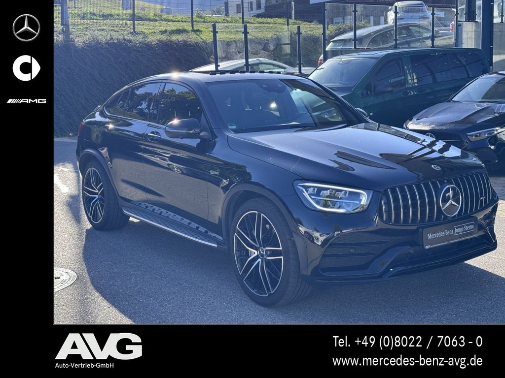 Mercedes-Benz GLC 43 AMG 2023 г. Чёрный, пробег 40000 км