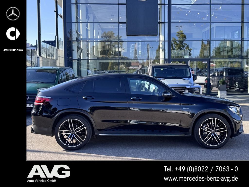 Mercedes-Benz GLC 43 AMG 2023 г. Чёрный, пробег 40000 км