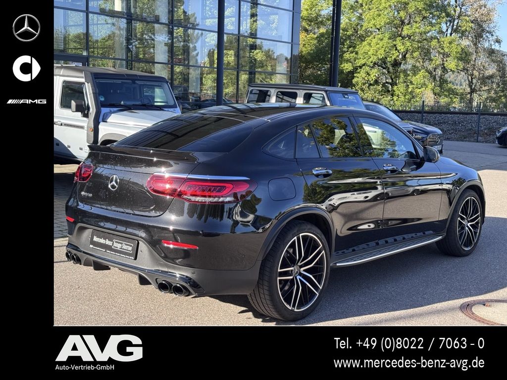 Mercedes-Benz GLC 43 AMG 2023 г. Чёрный, пробег 40000 км