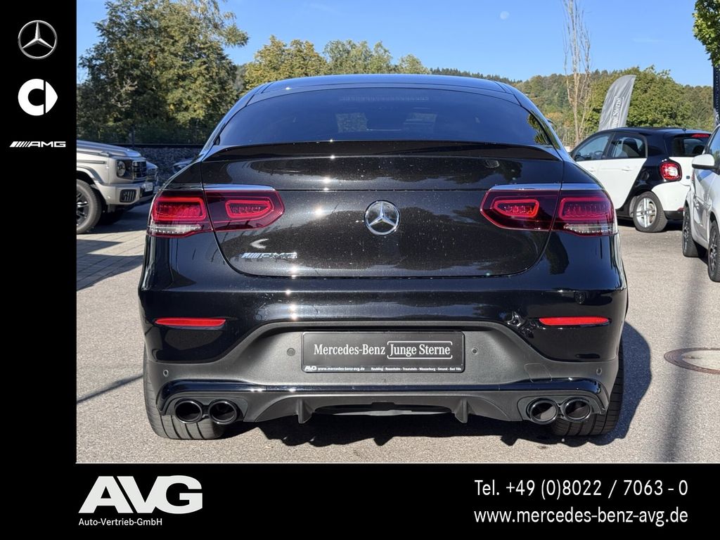 Mercedes-Benz GLC 43 AMG 2023 г. Чёрный, пробег 40000 км