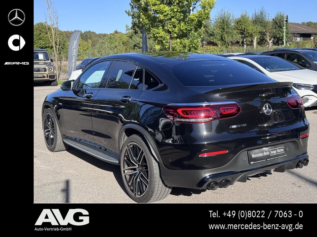 Mercedes-Benz GLC 43 AMG 2023 г. Чёрный, пробег 40000 км