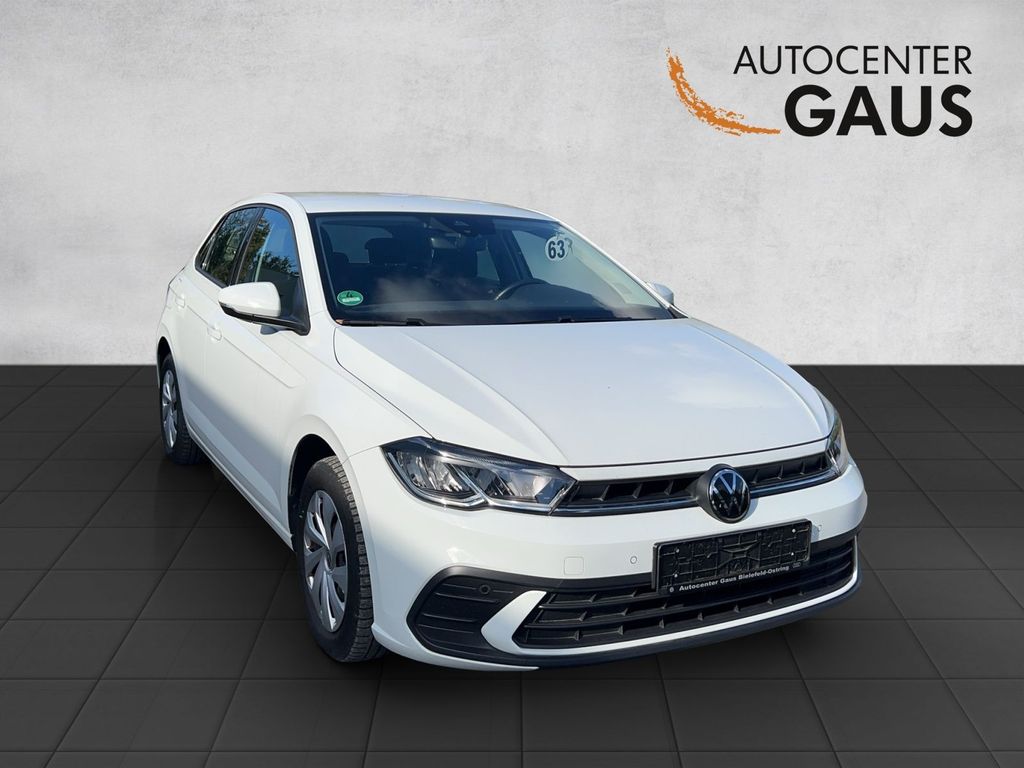 Volkswagen Polo 2023 г. Белый, пробег 46003 км